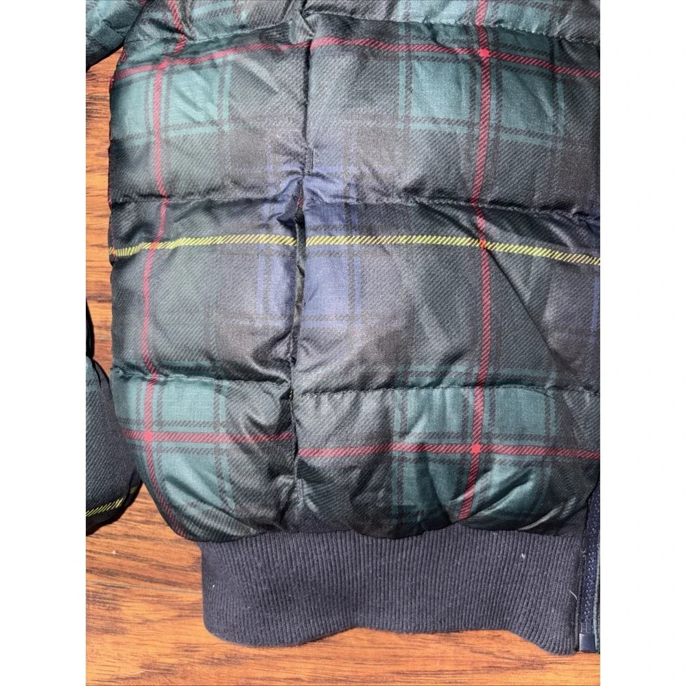Polo Ralph Lauren Kids Plaid Water Resistant Down Jacket - Large (12-14)